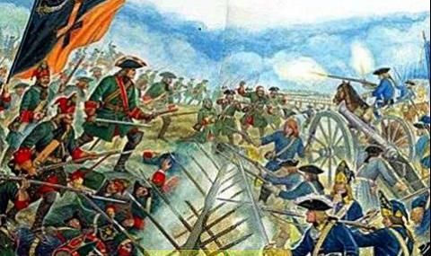 27 юни 1709 г. Петър I разбива шведите при Полтава - 1