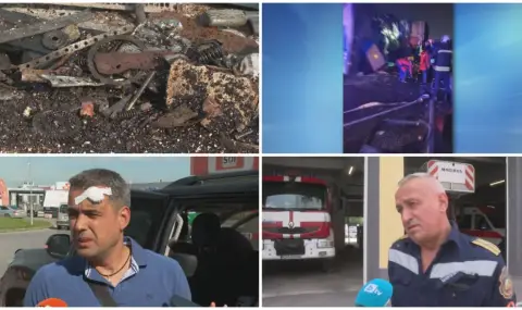 Катастрофата на "Хемус": Атакуват автобуса от двете страни, за да спасят затиснатите хора. Бил ли е заспал шофьорът? - 1