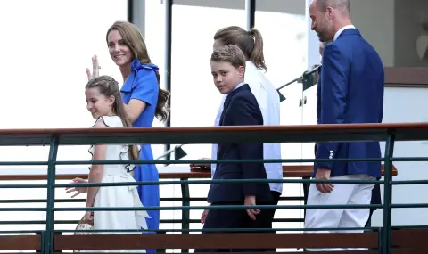 Принц Уилям и Кейт заведоха децата на почивка на супер яхта край Гърция (СНИМКИ) - 1