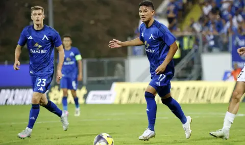 Левски със закрита тренировка преди отпътуването за Баку - 1