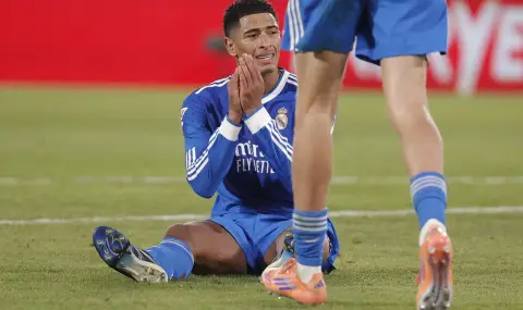 Реал Мадрид изправен пред ново изпитание: Джуд Белингам с травма преди сблъсъка с Олимпиакос - 1