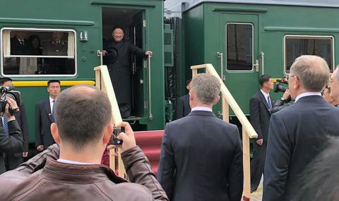 Бронираният влак на Ким Чен-ун вече е в Русия - 1