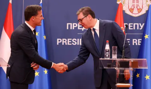 NATO Secretary General had a phone conversation with Serbian President  - 1