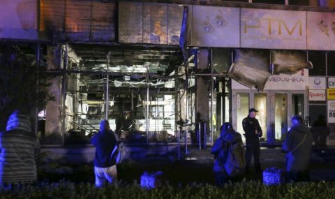 Украйна загуби контрол над свой дрон в района на Киев и го унищожи - 1