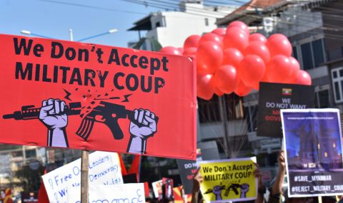 Активисти призоваха за действия срещу хунтата в Мианма  - 1