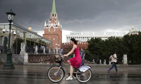 Жълт код и транспортен хаос в Москва (ВИДЕО) - 1