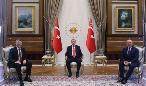 В Анкара: Ердоган прие Мустафа Карадайъ, обсъдиха предсрочните избори у нас  - 1