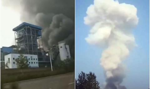 Мощна експлозия в китайски завод - 1