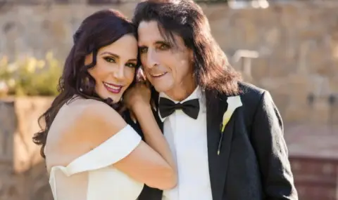 Златна сватба: Алис Купър и съпругата му Шерил подновиха брачните си обети (СНИМКИ) - 1