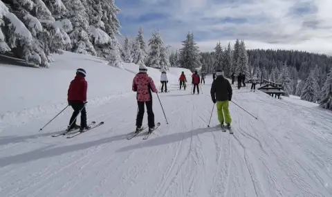 Pamporovo woke up with 10 centimeters of snow  - 1