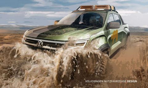 Volkswagen показа още от новия си пикап - 1