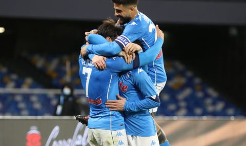 Победа на Наполи над Парма вкара неаполитанците в топ 4 - 1