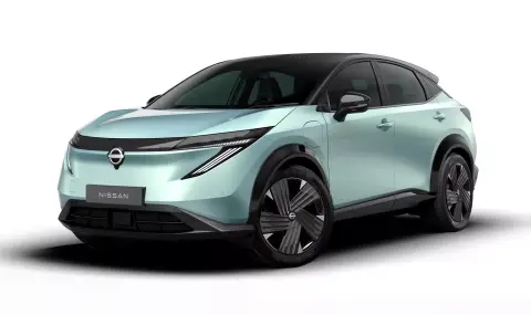 Nissan приведе Ariya в стила на новия Leaf - 1