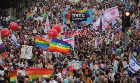 150 хиляди излязоха на гей парада в Тел Авив - 1