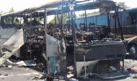 July 18, 2012. The Huzbullah attack at Sarafovo Airport  - 1