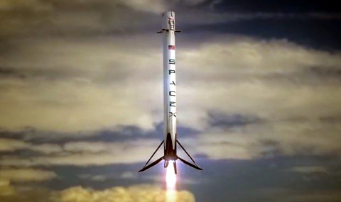Вижте как Falcon 9 не успя да се приземи на платформа в океана - 1