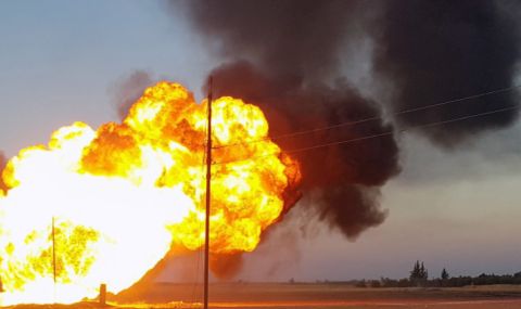 В Краснодарския край пак гори петролна рафинерия - 1