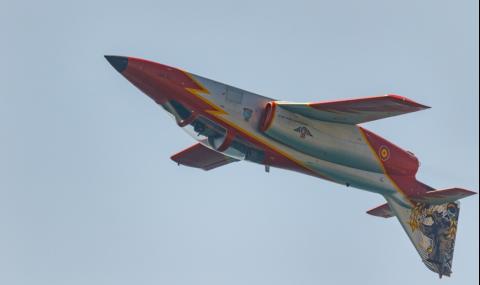 Испански военен самолет се разби - 1