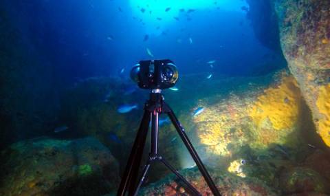 5К панорамна камера за подводни снимки - 1