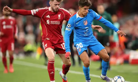 Ливърпул триумфира в зрелищен двубой срещу Атлетико Мадрид на "Анфийлд" - 1