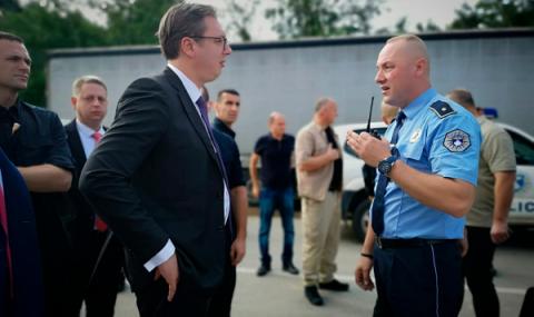 Полиция спря Вучич да посети село в Косово - 1