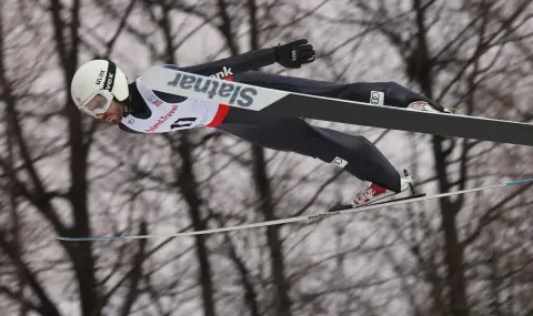 Zografski with a record fourth place in the Ski Jumping World Cup  - 1