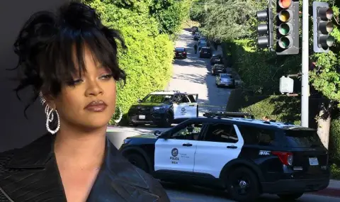 30-годишна откри огън по дома на певицата Риана в Бевърли Хилс, докато звездата е вътре ВИДЕО - 1