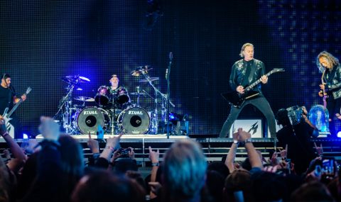 Днес великата хеви метъл група Metallica празнува 40 години от основаването си - 1