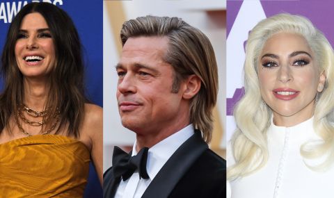 Лейди Гага, Брад Пит и Сандра Бълок участват заедно в нов филм - 1