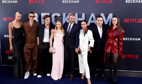 Семейство Бекъм направи първа крачка към помирение с Бруклин Бекъм от години (СНИМКА)  - 1