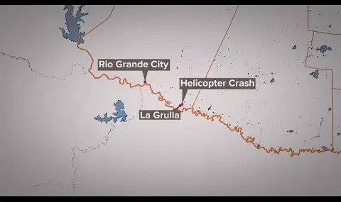 Трима загинаха с хеликоптер край американо-мексиканската граница ВИДЕО - 1