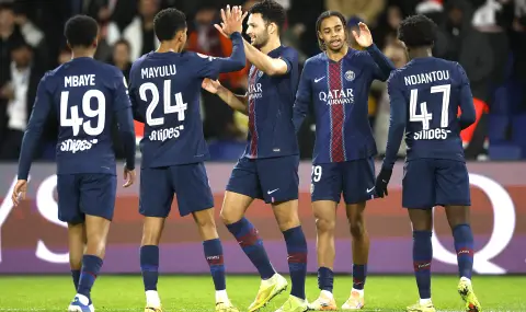 Пари Сен Жермен излезе победител срещу Мец и затвърди лидерската си позиция във френската Лига 1 - 1
