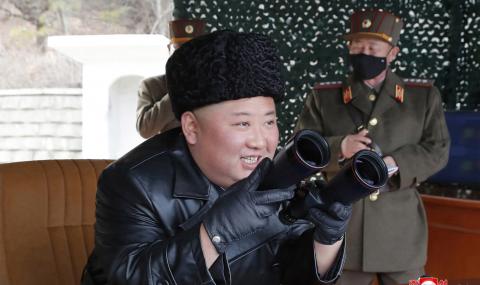 Ким гледа отблизо изстрелването на снаряди - 1