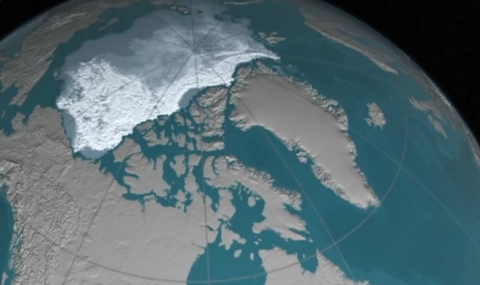 НАСА показа колко бързо се топят ледовете (ВИДЕО) - 1