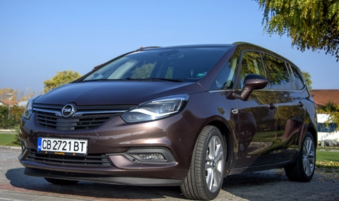 Тест на новата Opel Zafira - 1