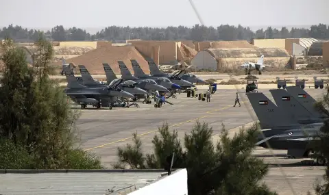 САЩ разположиха над 60 военни самолета в базата Мувафак Салти в Йордания