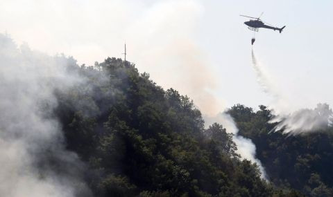 Редица пожари в цяла Албания - 1