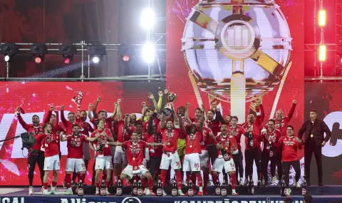 Benfica won the Portuguese League Cup after penalties  - 1