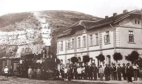 На 8 октомври 1900 г. е открита жп линията Русе – Търново - 1