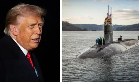 Тръмп предупреди Путин: Знаеш, че имаме ядрена подводница точно до бреговете ти - 1