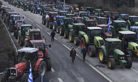 Гръцките фермери готвят изненадващи блокади - 1