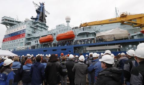 Атомни ледоразбивачи увеличават превоза на товари в Арктика - 1