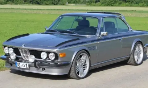 BMW 3.0 CS E9 от 70-те години възкръсна с атмосферен V8 мотор - 1