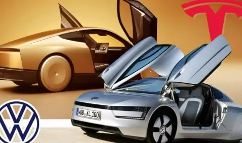 Tesla Cybercub turned out to be suspiciously similar to a Volkswagen concept  - 1