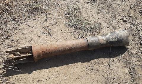 Военнослужещи унищожиха невзривен боеприпас край Пожарево - 1