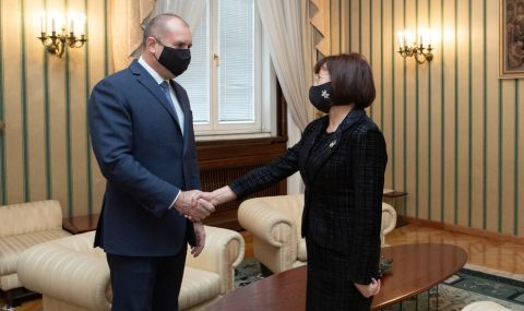 Румен Радев се срещна с председателя на Конституционния съд - 1