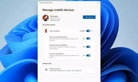 Microsoft представи нова функция за Windows, която значително ще опрости работата с мобилни устройства на Android - 1