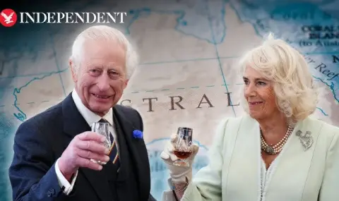 Day One: Britain's King Charles and Queen Camilla are on an official visit to Australia VIDEO  - 1