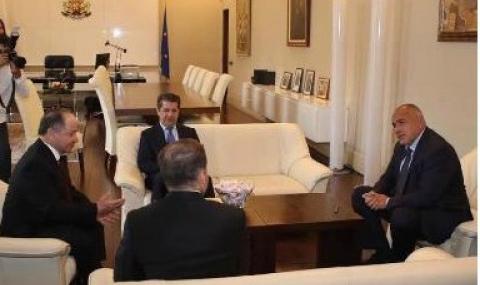 Президентът на Кюрдистан се е срещнал с Бойко Борисов (СНИМКИ + ВИДЕО) - 1