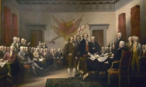 4 юли 1776 г. Декларацията за независимост на САЩ - 1